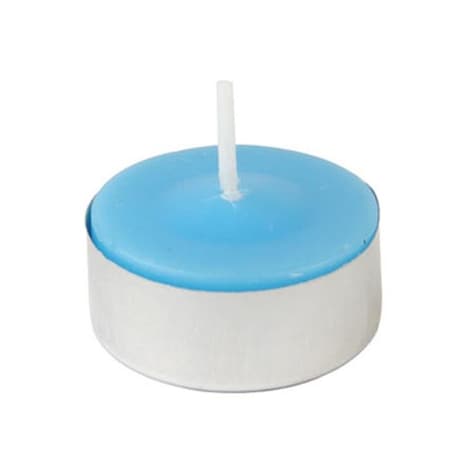 Zest Candle Zest Candle CTC-003 Turquoise Citronella Tealight Candles -100pcs-Box CTC-003